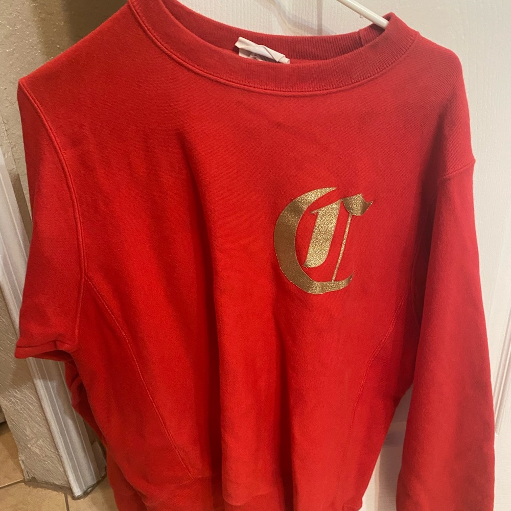 Red Limited edition champion sweater